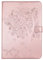 SATURCASE Baum PU Lederhülle Ledertasche Magnetverschluss Flip Brieftasche Standfunktion Tablet Tasche Schutzhülle für Samsung Galaxy Tab A 9.7 SM-T550 T555 (MS-Rose Gold)
