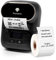 Phomemo M110 Etikettendrucker Thermo Etikettendrucker Mini Bluetooth Handheld-Drucker mit für Kleidung, Supermarkt, Einzelhandel usw, kompatibel für Android und iOS, Schwarz
