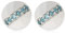 XEN Ohrstecker mit 12 London Blue Topase ca. 0,26 ct. rhodiniert