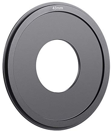 K&F CONCEPT Objektiv Filter Adapterring 43mm für 100mm Steckfiltersystem