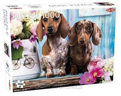 Tactic 1000 EL. Dashing Dachshunds [Puzzle]