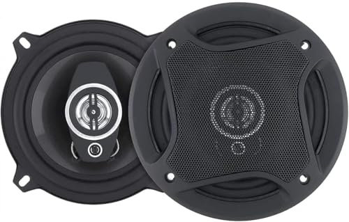 Di Tutto Per Tutti® Coppia Casse Auto Audio 16 CM 500 Watt 4 Vie Con Griglia Altoparlanti Coaxial Speaker 4 Ohm TS-1672