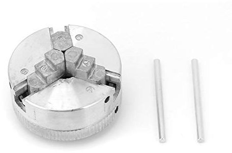 Mini Drehbank, 3 Metalldorn Reversible Professionelles Zubehör Zinklegierung 3 Backen Spannzangenzubehör für Mini-Metalldrehmaschine