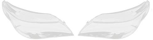 HIXISTO Set Scheinwerferglas,Scheinwerferglas 2X Autoscheinwerfer Objektiv Glas Lampenbezug Abdeckung Lampenschirm Hellhülle Produkt Fit Verwendung for BMW E60 E61 2003-2010- Rechts Links (Color : 1)