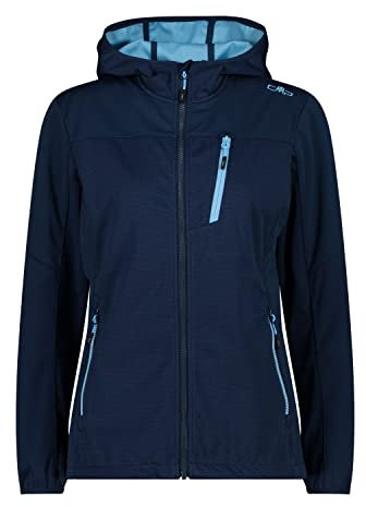 CMP Damen Hoodie Jacke, Blue, 38
