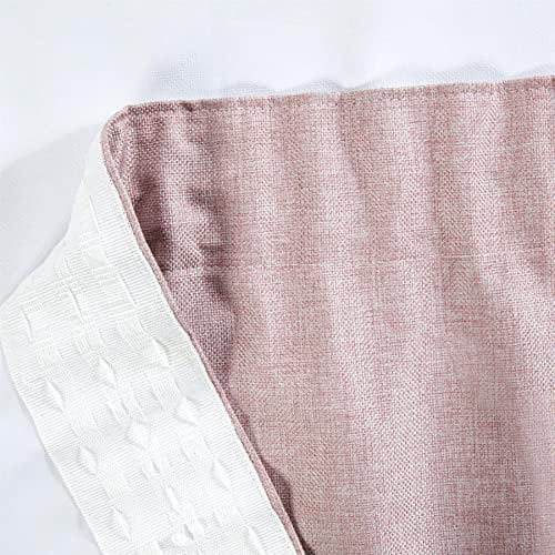 Sundour Eclipse Blackout Pencil Pleat Curtains Rose Pink 90x72 Fully Lined Curtain Pair