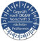 Prüfplakette DGUV V3 Nächster Prüftermin E-Check Elektro - 2023-2028 - Wasserfest/UV-Schutz - 30mm Plakette für Tritte Leitern Feuerlöscher Maschinen (DGUV V3 - Blau, 1.000 Stk.)