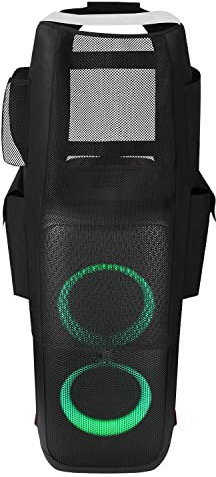 XBERSTAR Case für JBL PartyBox 310 - Schutztasche für Kabellosen Bluetooth-Party-Lautsprecher, Tragbar, Weiche Aufbewahrungstasche, Staubschutz, Schwarz