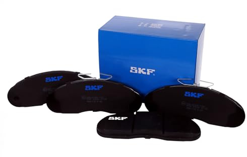 SKF Scheibenbremse Bremsbelag VKBP 80526-4er Set - Position Vorderachse Höhe 78 mm Länge 171 mm Breite 131 mm Dicke 16,5 mm - OE Qualität