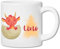 Tasse enfant résistante personnalisée – Ajoutez le prénom | Cadeau original pour enfant | Plusieurs motifs | Plastique solide | 180mL (Dragon)