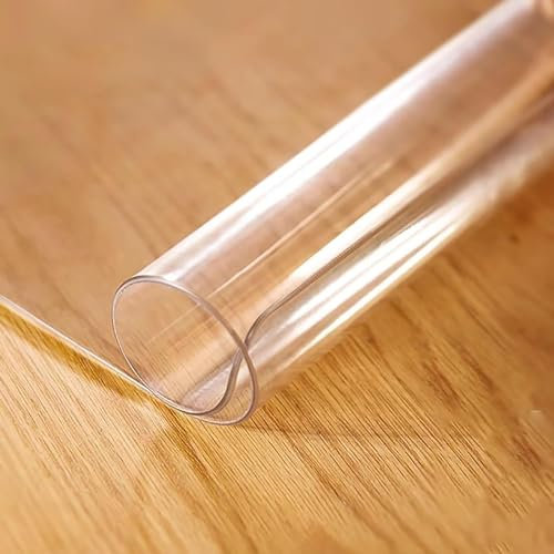 Bodenschutzmatte Bürostuhl, Transparent 1.5Mm Schreibtischstuhl Unterlage, Schreibtischunterlage Bodenschutz, wasserdichte Matte Boden, für Jedes Zimmer, Egal Ob Zu Hause Oder Im Büro 120 * 170cm