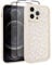 UZEUZA Compatible with iPhone 12 Pro Case, Cheetah Print Shockproof Soft TPU Protective Case for Women Girls, Slim Anti Scratch Leopard Case for iPhone 12 Pro 6.1 Inch,White