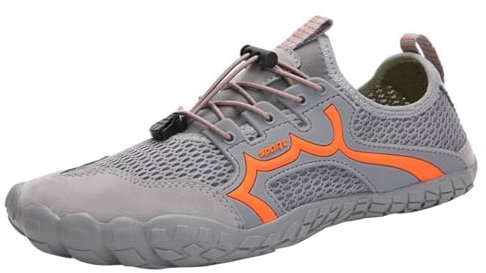 Badeschuhe für Herren Damen Multifunktionsschuhe Schnell Trocknend Breite Füße Fitnessschuhe Surfschuhe Strand Schwimmen Rutschfest Stretch Strandschuhe Atmungsaktiv Sommer Leicht Comfy Wasserschuhe