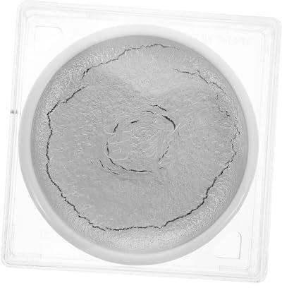 TEHAUX Plato de Porcelana Coloreada para Pintar Acuarela Plato de Cerámica Chino para Artistas para Decorar