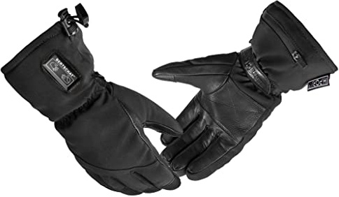 BERTSCHAT Guantes calefactables Pro Dual Heating – Guantes de invierno para hombre y mujer – Guantes térmicos aptos para pantalla táctil con calefacción por batería – caza, esquí, moto, bicicleta (S