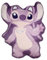 Disney Lilo & Stitch Angel Kissen 3D – Kinder Dekokissen 35×27 cm – Weiches Velours Kuschelkissen mit Angel-Motiv aus 100 % Polyester