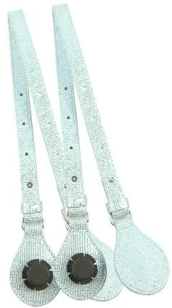 VIXDA 2 Stück bidirektional verstellbare Länge, Flacher Ledergürtelgriff mit Tropfen für Obag-Korb, Bucket City Chic, Damenhandtasche, O-Tasche