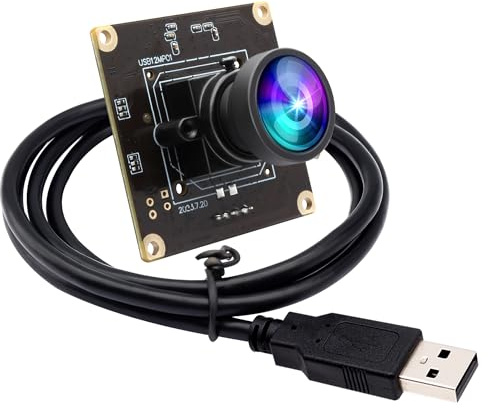 G 1080P 120fps USB-Kameramodul für Computer 12mp Lightburn-Kamera Mini UVC USB2.0 Hochgeschwindigkeits-PC-Kamera Weitwinkel 100 Grad Keine Verzerrungslinse USB-Sicherheits-Webkameraplatine für Laptop