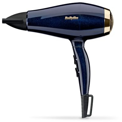 Asciugacapelli - Babyliss - 5911e - Prodotto In Italia - 2000w - Beccuccio Concentratore Sottile - Cavo Da 2,8 M