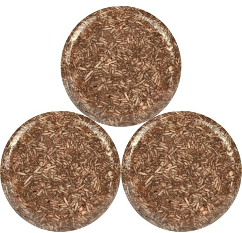 3er-Pack festes Shampoo natürliches Bio-Shampoo multifunktionales zur Haarverdunkelung bei grauem Haar fördert die Haarverdunkelung und das Haarwachstum.