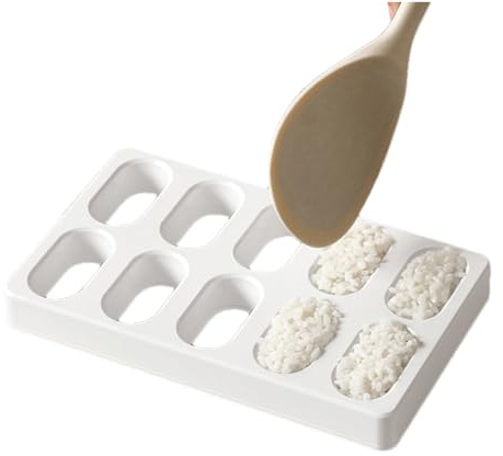 Utensilios De Cocina Para La Preparación De Sushi | Accesorios De Cocina 10 Rejillas Gadgets,Molde Para La Fabricación De Sushi - Para Familia, Amigos, Padres, Almuerzo, Escuela, Re