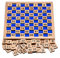 Natureich Hundertertafel Montessori Mathematik Puzzle Spielzeug Holz zum Zahlen Lernen mit Zahlenfeldern Ziffern ab 3 Jahre