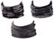 Hilltop 3x Motorrad Multifunktionstuch, Kopftuch, Halstuch, Bandana 3-er Set in ausgewählten Designs, Schlauchtuch für Damen und Herren, 3er Set:grey selection