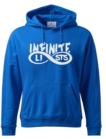 TAQ-SPORTS Infinite Lists Army YouTuber Hoodie – Unisex Men Women Kids Adult Pullover – Excellent & Impressive Design – Hooded Sweatshirt
