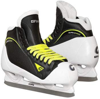 Graf Elite G4500 Torwart Goalie Schlittschuh Supra Senior (11 (Euro 46) D)
