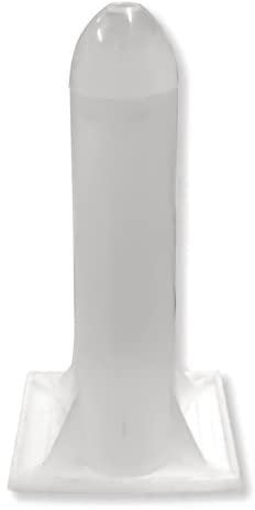 MONDO VIRO Tubo per la Preparazione di insaccati salumi e arrosti con ogiva Imbuto in polietilene (Ø 125 mm)