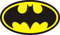 Batman Batman-Logo, Vinyl-Aufkleber, Grafik, 13 cm B x 7,5 cm H