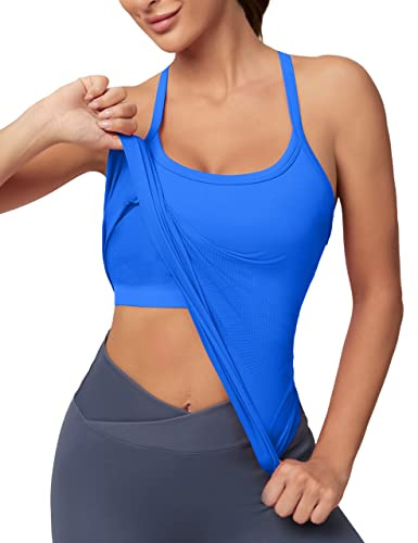 MathCat Racerback Tank Tops Workout Tops for Women