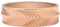 FOSSIL Damen-Edelstahlband Ringe, 7, Kupfer-Rose