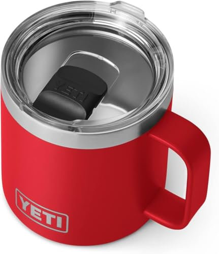 Yeti Rambler - Tazza da 400 ml, colore: Rosso