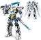 HIGH GODO Action Mech Roboter Klemmbausteinen, 561 Teile Bausteine Transforming Roboter Spielzeug, Actionfigur-Modell mit Gelenkteilen, Creator Ostergeschenke für Kinder Jungen Mädchen