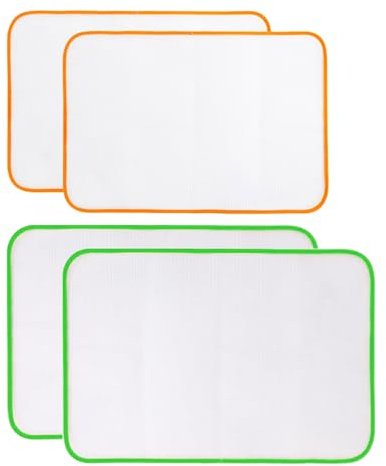 4 Pezzi Di Tappetini In Rete Termoisolanti, Tappetini In Rete Resistenti Alle Alte Temperature, Rete Protettiva Per Stirare I Vestiti, Tappetino Da Stiro, Accessori Per Stirare I Vestiti