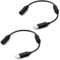 Gosknor 2pcs USB Breakaway Cable, Replacement USB Breakaway Cord Adapter Cable for Logitech G920 Driving Force Thrustmaster Ferrari 458 Game Controllers, Fast Data Transmission (Black)