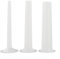 3pcs Food Safe Sausage Stuffer Tubes for Kitchen Aid Stand Mixer Meat Preparation