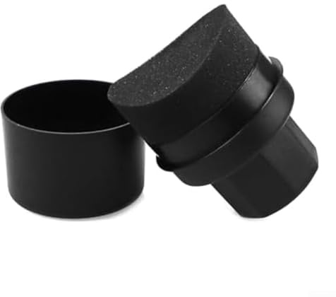 Éponge de polissage de pneu avec housse de protection pour cirage et nettoyage des roues de voiture (pliure noire)