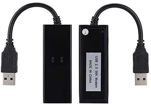 Generic USB 2.0 56K-Faxmodem, Hochgeschwindigkeits-Datenmodem Zum Faxen, kompatibel, Ideal für Kleine Unternehmen