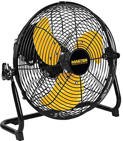 NHUAIYINSHUGUOGUANGGAOJINGY Master PROFESSIONAL MAC-12F Floor Fan, 12 Inch, Black