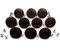 Metal Hacienda Publica Guaranteed Hammer On Punch On Jeans Buttons Brass 18mm 20 10 5 by Accessories Attic