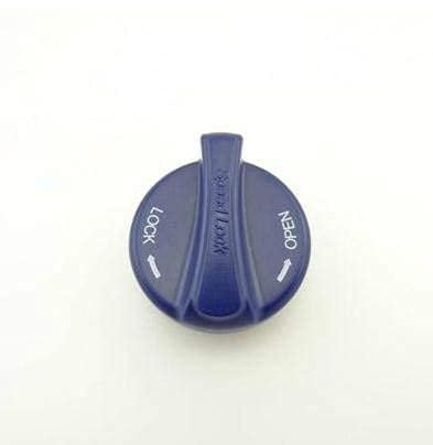 Capuchon de verrouillage de vitesse de fourche avant pour vélo SR Suntour XCM - Pièces de rechange pour fourche avant de vélo SR Soutour (bleu)