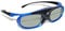 Universal 3D Glasses, DLP-Link Active Shutter Glasses with 85mAh Rechargeable Battery, 50 Hours of Continuous Work, Goggles for Mainstream DLP Projectors