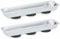 Stainless Steel Magnetic Parts Tray Set Rectangular 2-Piece Magnetic Dish Bowl Screws Loose Nuts Bolts Metal Parts Tools Garage Tray Pack of 2