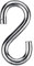 Masidef IN01364 In01364 -Inox-Tec, 2 Ganci AS In Inox Per Catene mm 4 x 32