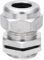 Kabelverschraubung, wasserdicht, G1/2, Edelstahl, Kabelverschraubung, Dichtungen, verstellbarer Anschluss für Kabel von 6 bis 12 mm Durchmesser