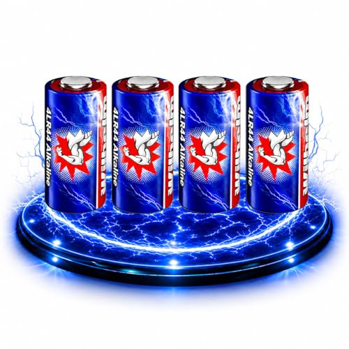 Wilhelm 4LR44 Batterie 6V Alkaline Foto-Batterie (PX28A 4SR44) – 4 Stück