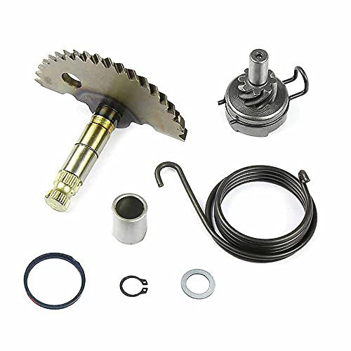 Kaimeilai Kickstarterritzel, 6 Stück Kickstarter Welle, Kickstart Zwischenradsatz Feder Reparatur Revisions Set, für GY6 50cc 60cc 80cc 90cc 139QMB Motors Scooter
