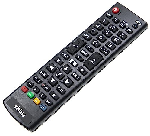 vhbw Télécommande Multifonction Remplacement pour LG AKB74475490 pour Home cinéma télévision Blu-Ray Hi-FI